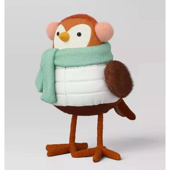 Target Wondershop Fabric Bird WAFER Christmas 2023 Holiday Decor Collectible - Picture 1 of 8